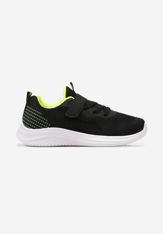 Pantofi sport Negru cu verde