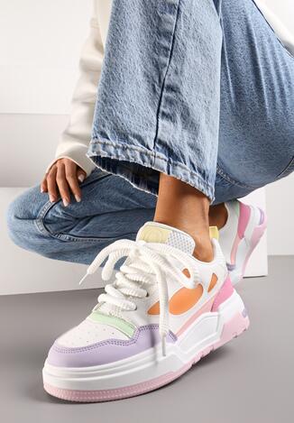Sneakers  Roz cu mov