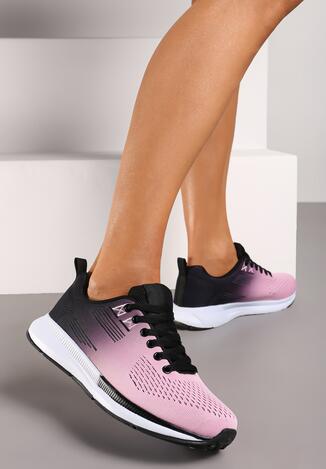 Pantofi sport Roz cu negru