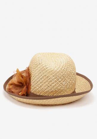 Pălărie Bej cu maro