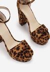 Sandale Print leopard