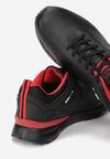 Pantofi sport Negru cu roșu