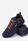 Pantofi sport Bleumarin cu portocaliu