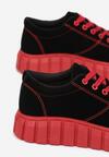 Sneakers Negru cu Roșii