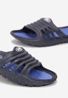 Papuci Bleumarin cu albastru