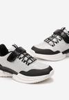 Pantofi sport Argintiu cu negru