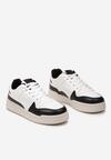 Sneakers Negru cu alb