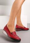 Pantofi casual Bordo