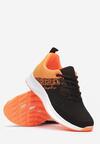 Pantofi sport Negru cu portocalii