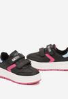 Pantofi sport Negru cu fucsia