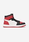 Sneakers Alb cu roșu