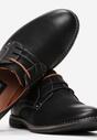 Pantofi casual Negru cu maro