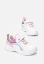 Pantofi sport Alb cu roz