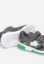 Pantofi sport Gri cu verde