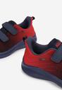 Pantofi sport Bleumarin cu roșu