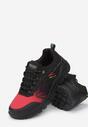 Pantofi trekking Roșu cu negru
