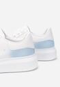 Sneakers Alb cu Albastru
