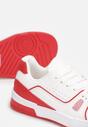 Sneakers Alb cu Roșii