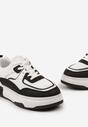 Sneakers Negru cu alb
