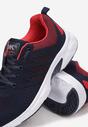 Pantofi sport Bleumarin cu roșu
