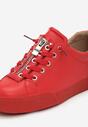 Pantofi cu talpa groasă Roșii