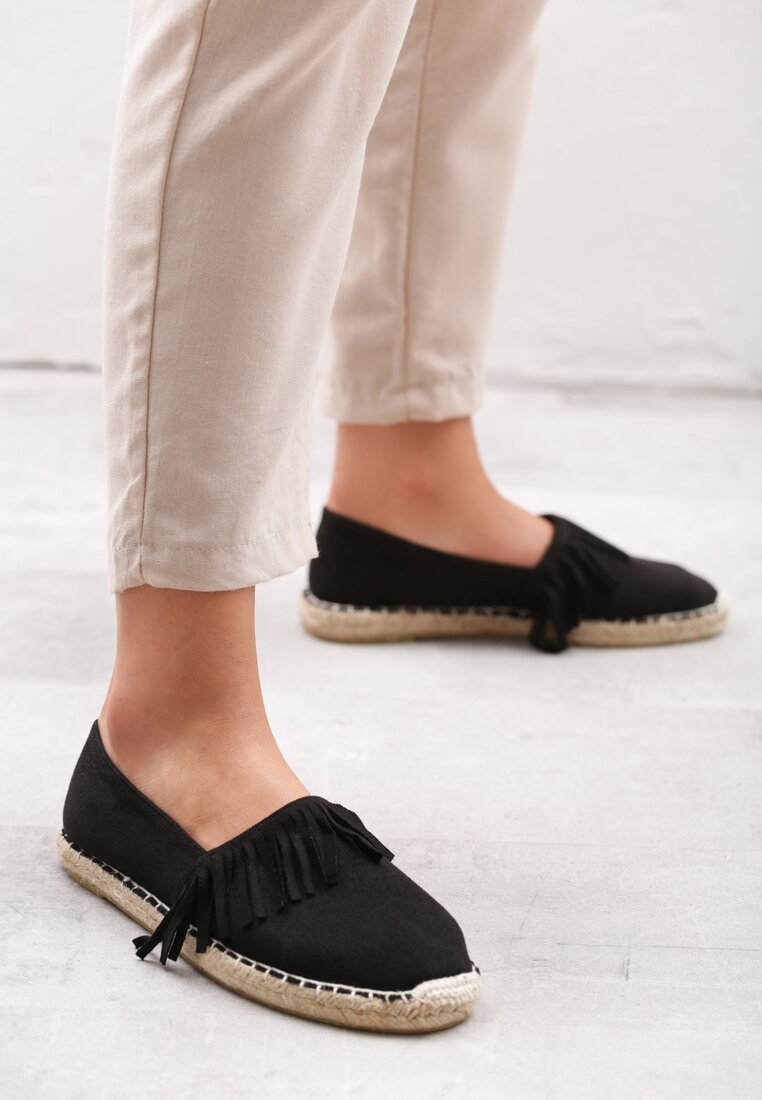 Espadrile Negre