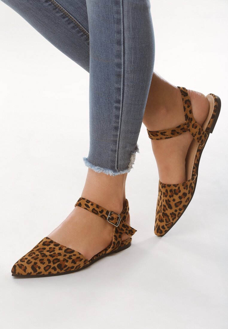 Sandale Print leopard