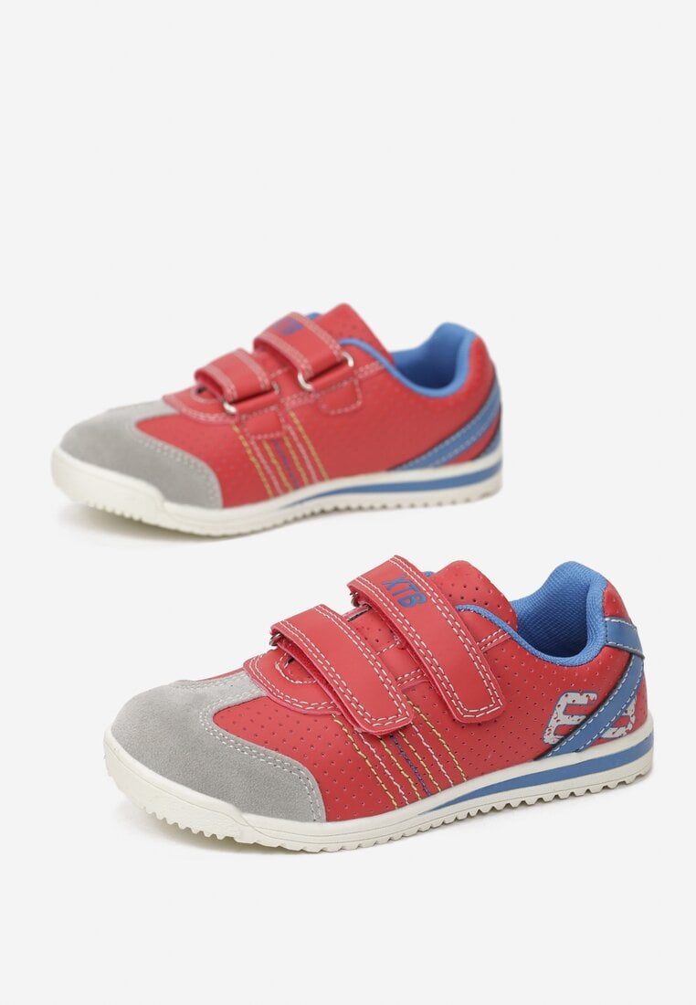 Pantofi sport Roșu cu albastru