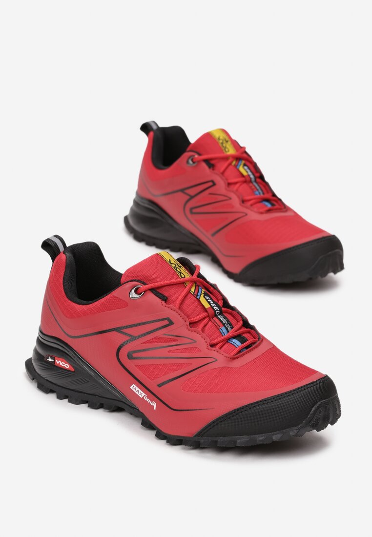 Pantofi sport Roșu cu negru
