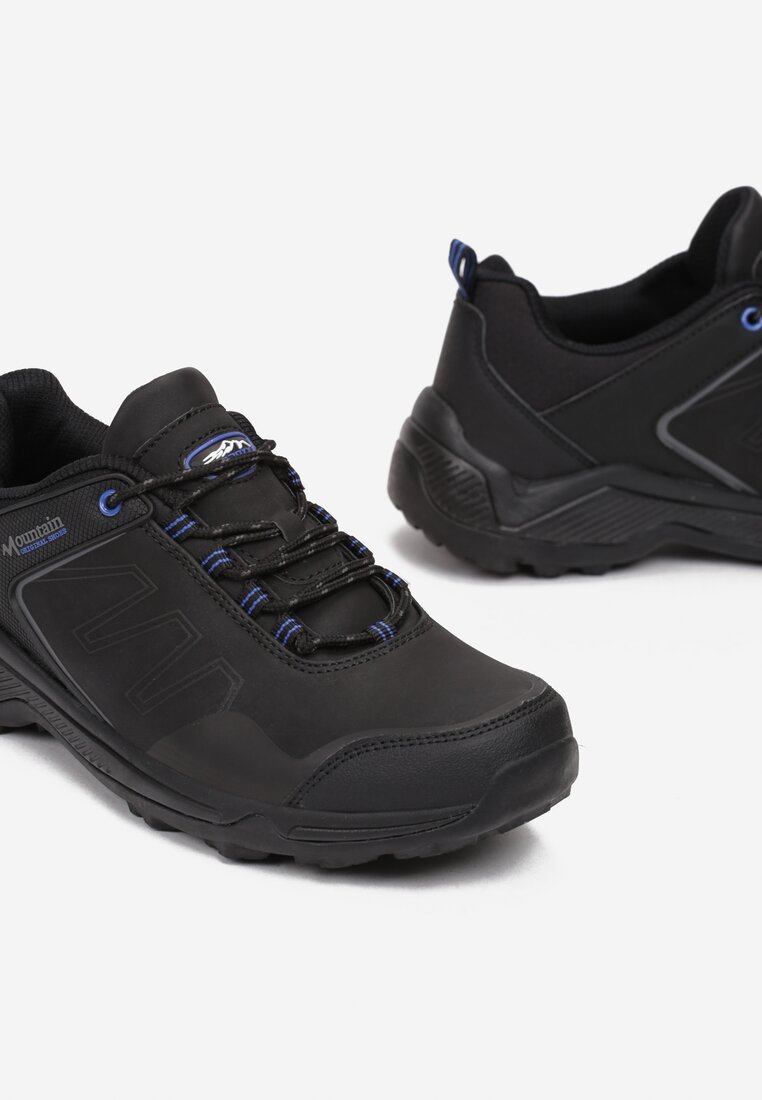 Pantofi trekking Negru cu albastru