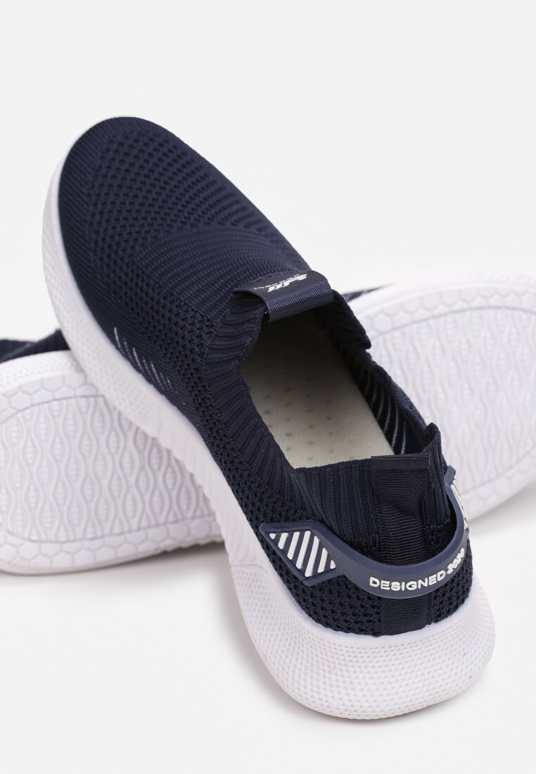 Pantofi sport Bleumarin cu alb