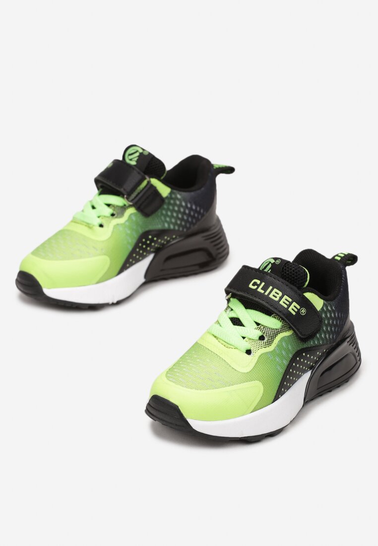 Pantofi sport Verde cu negru