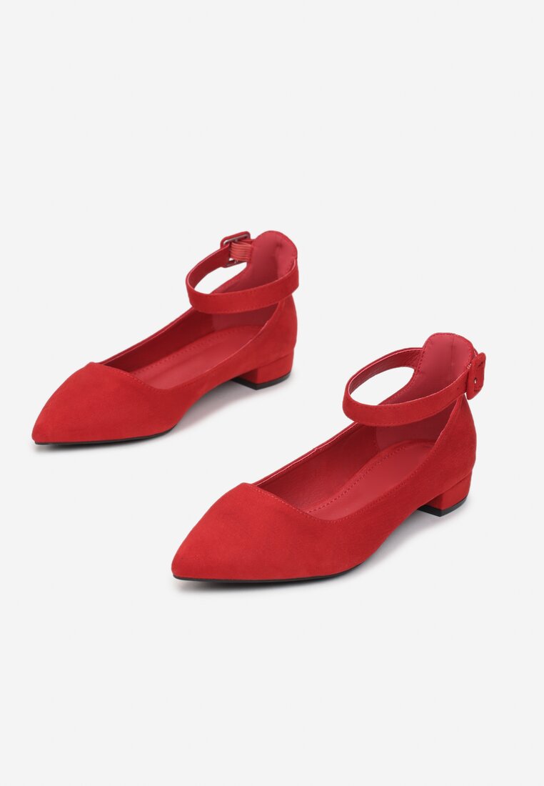 Pantofi cu toc Roșii