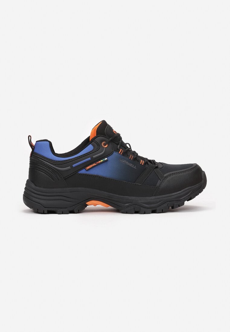 Pantofi trekking Negru cu portocaliu