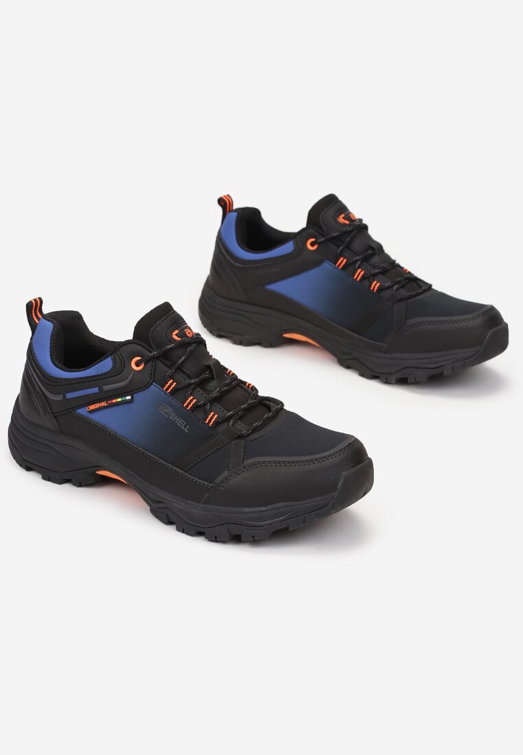 Pantofi trekking Negru cu portocaliu