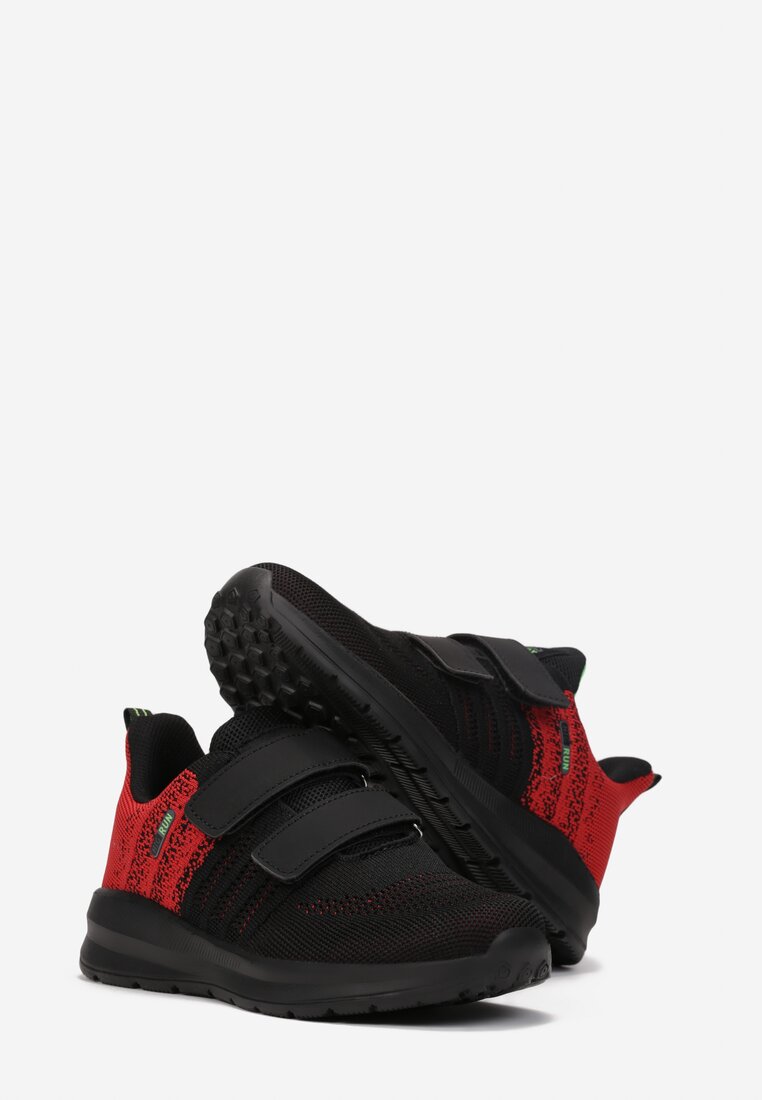 Pantofi sport Negru cu roșu