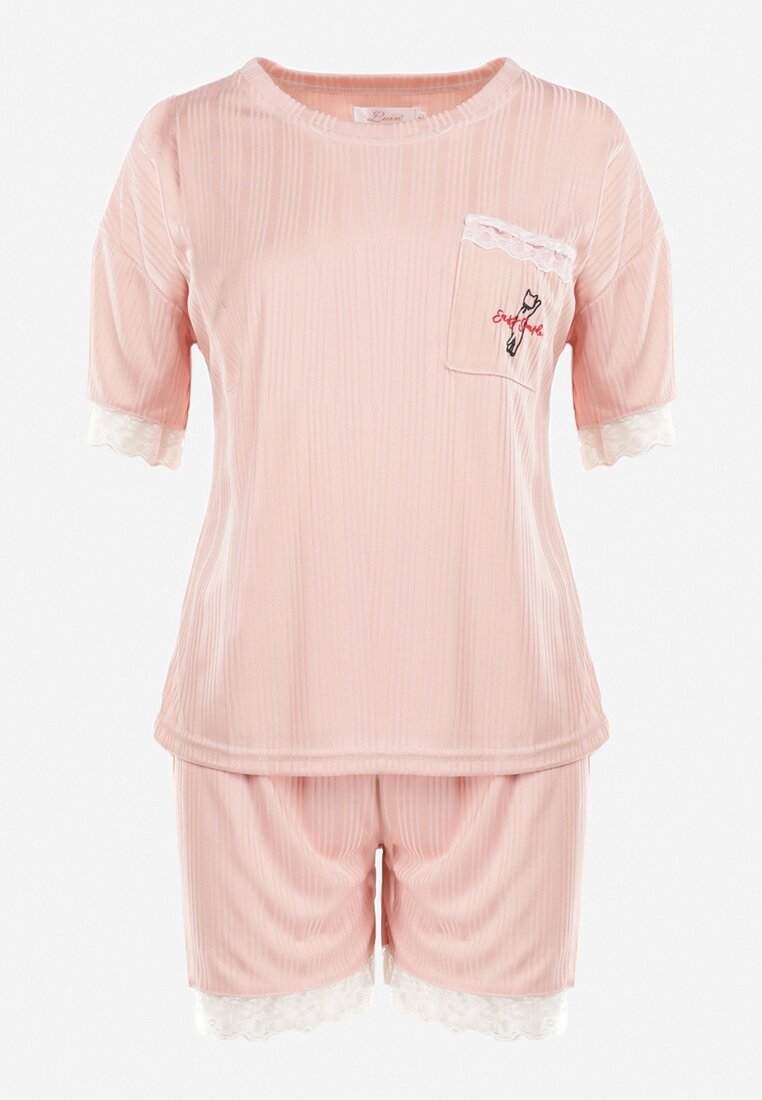 Compleu pijama Roz deschis