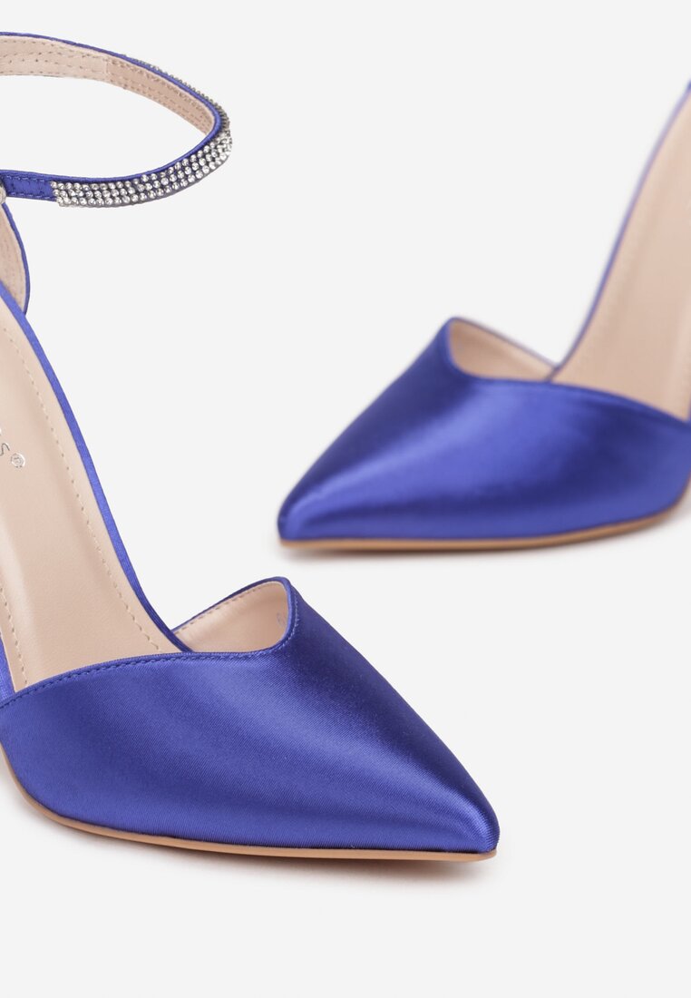 Pantofi stiletto Albastre