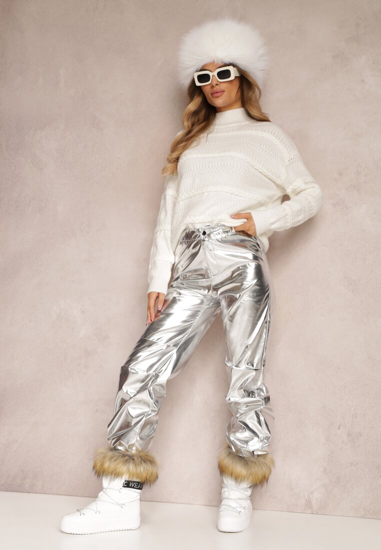 Pantaloni Argintii