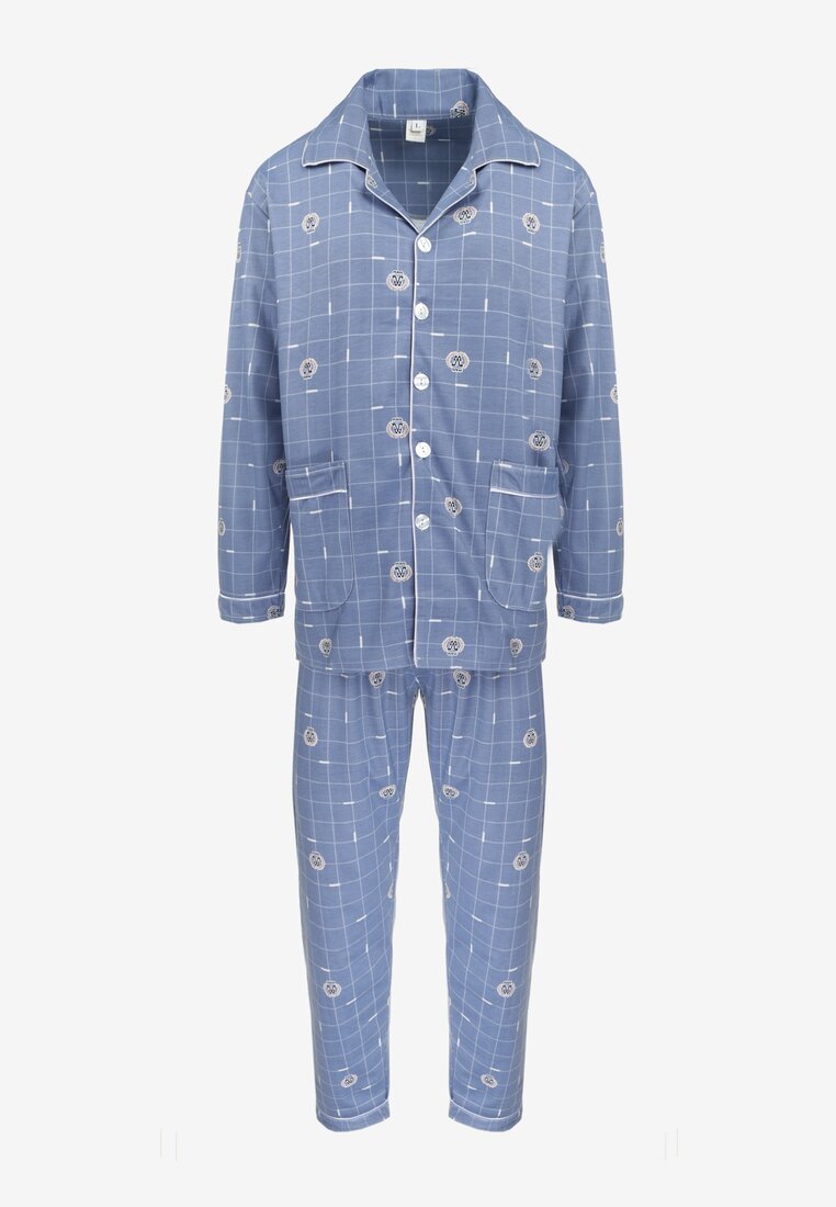 Pijama Albastru deschis