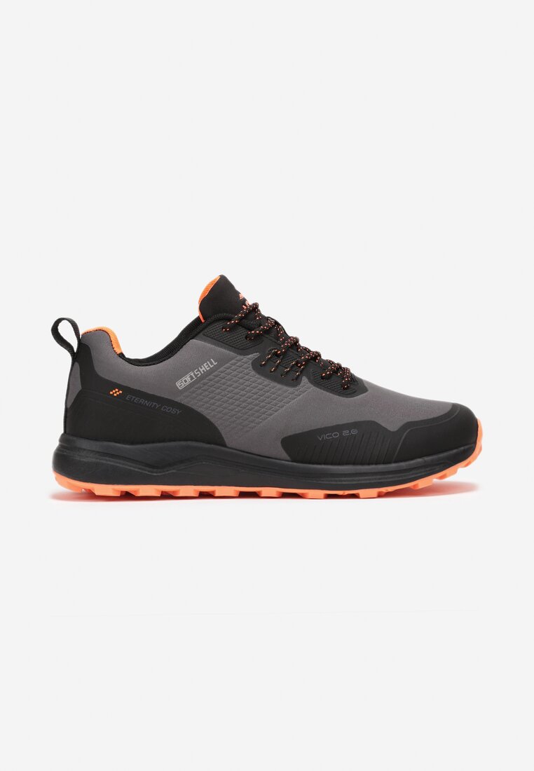 Pantofi sport Negru cu portocaliu