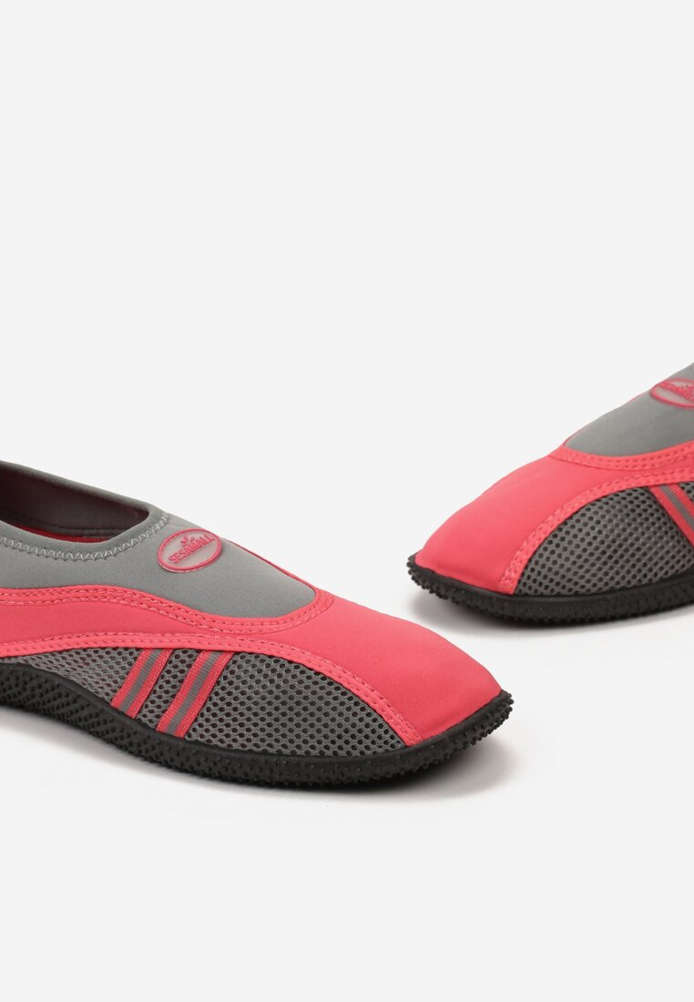 Pantofi sport Roșu cu gri