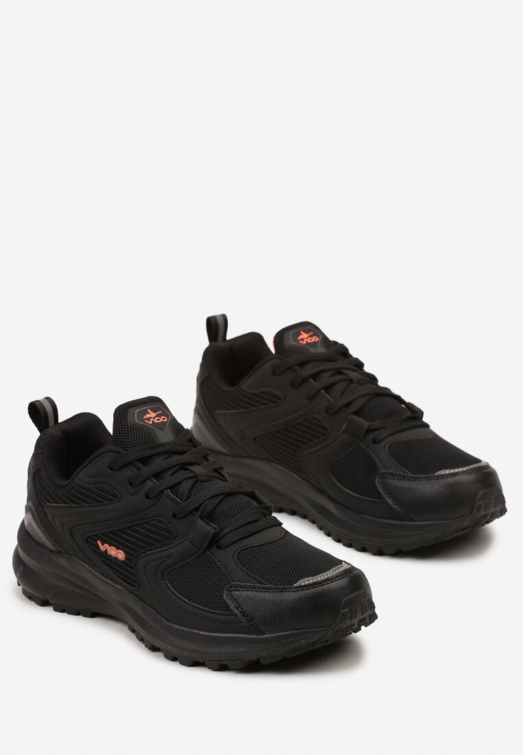 Pantofi sport Negru cu portocaliu
