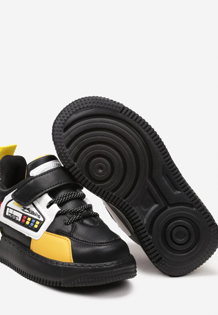 Pantofi sport Negru cu galben