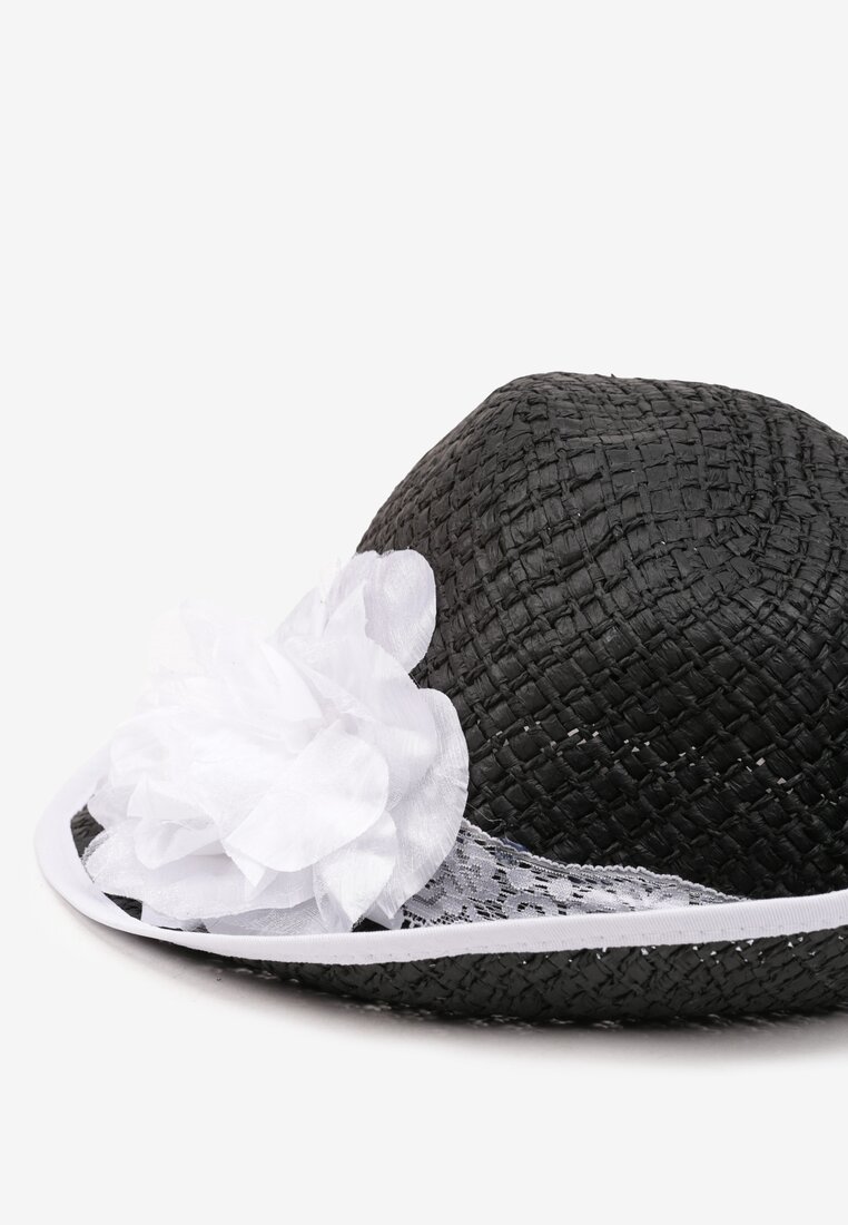 Pălărie Neagră cu alb