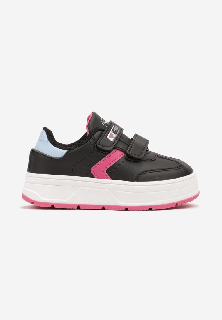 Pantofi sport Negru cu fucsia