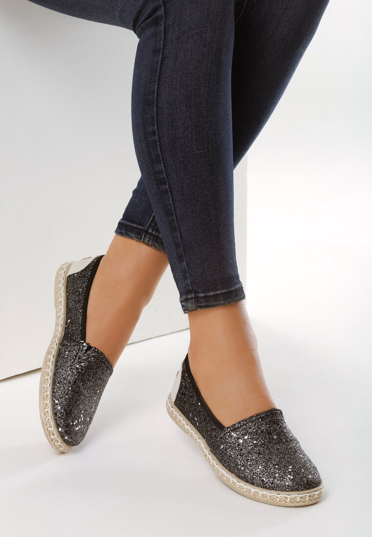 Espadrile Negre