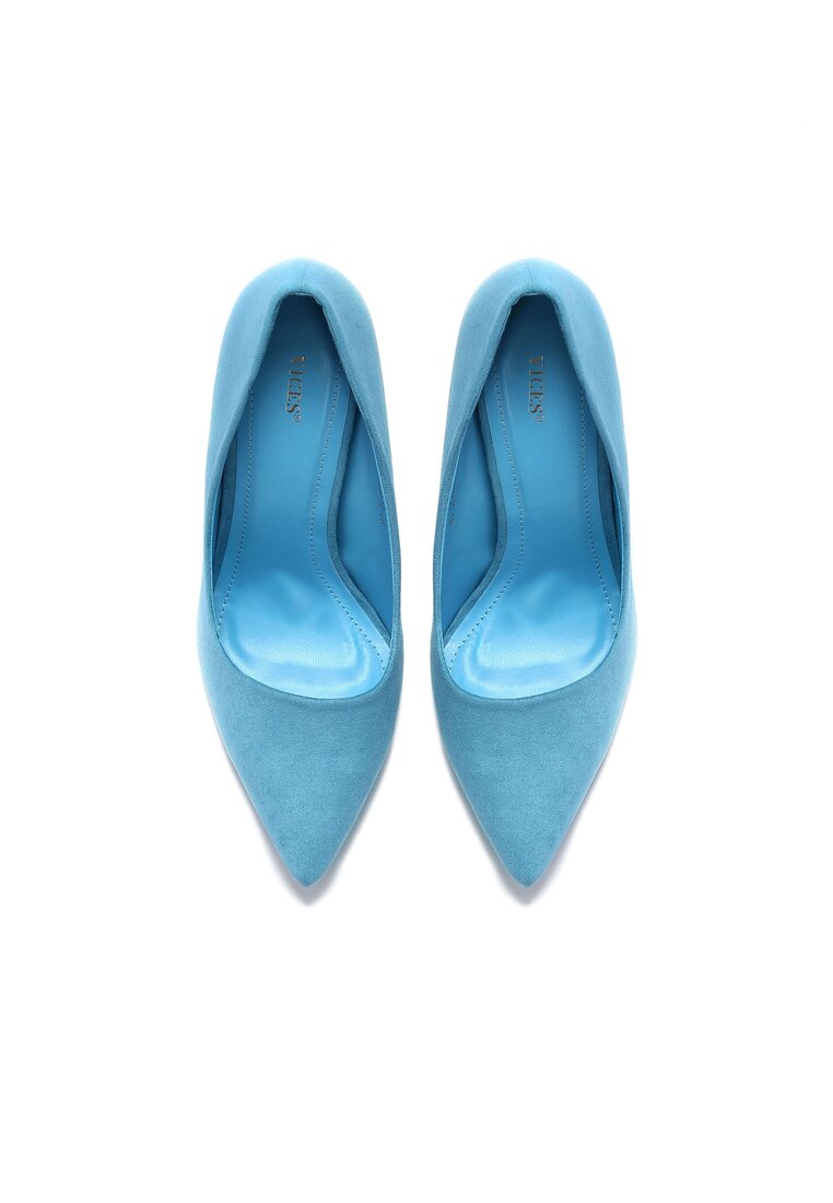 Pantofi stiletto Albastru deschis