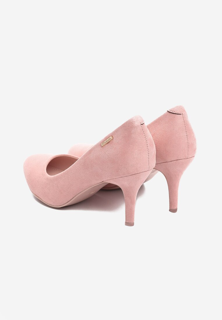 Pantofi stiletto Roz