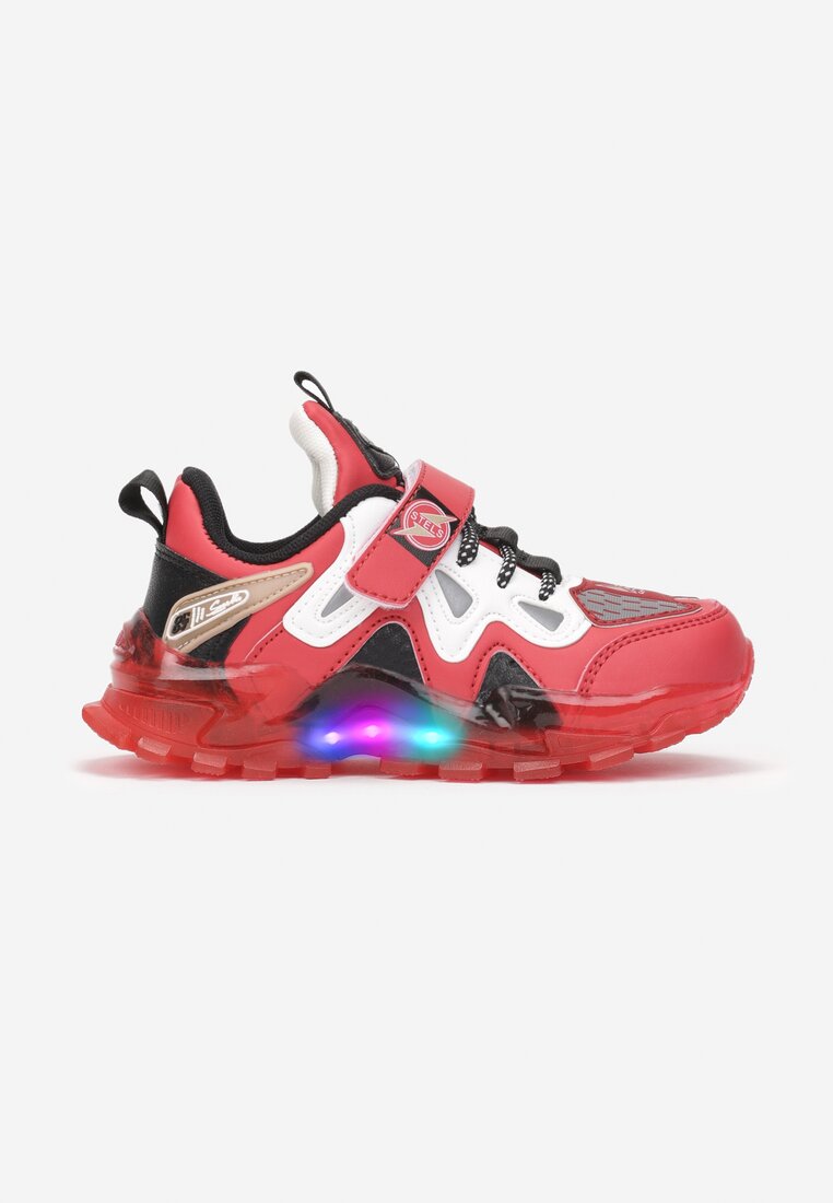 Pantofi sport Bej cu roșu Pret Mic Numai Aici Bej imagine 2022